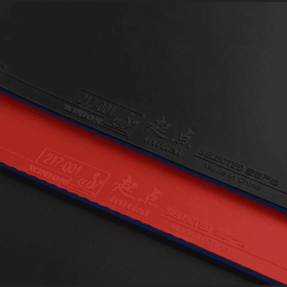 WINION Initial Basic Table Tennis Rubber (Cake Sponge) - RED - Image 7