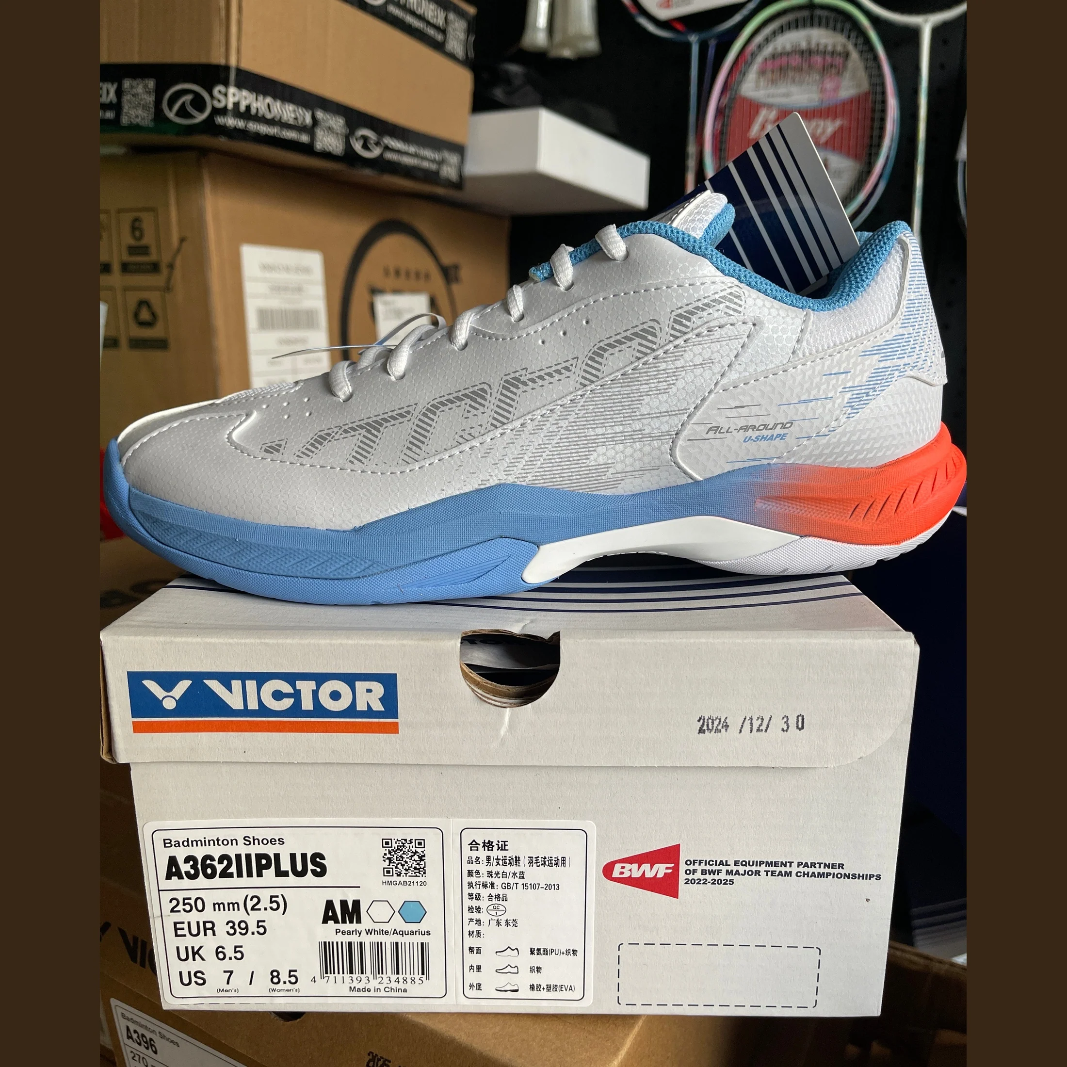 VICTOR Badminton Shoe SH - A362IIPLUS Unisex Breathable Training Sport Shoe A362IIPLUS - Image 13