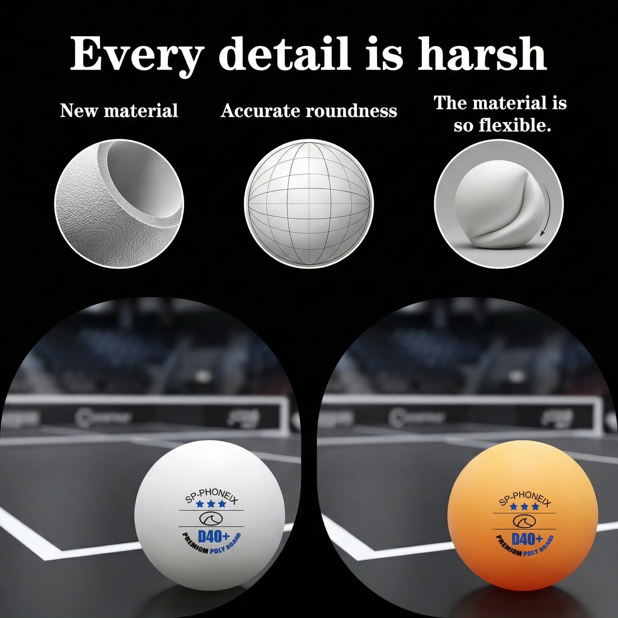 SPPHONEIX 3 Star Table Tennis Balls - Image 25