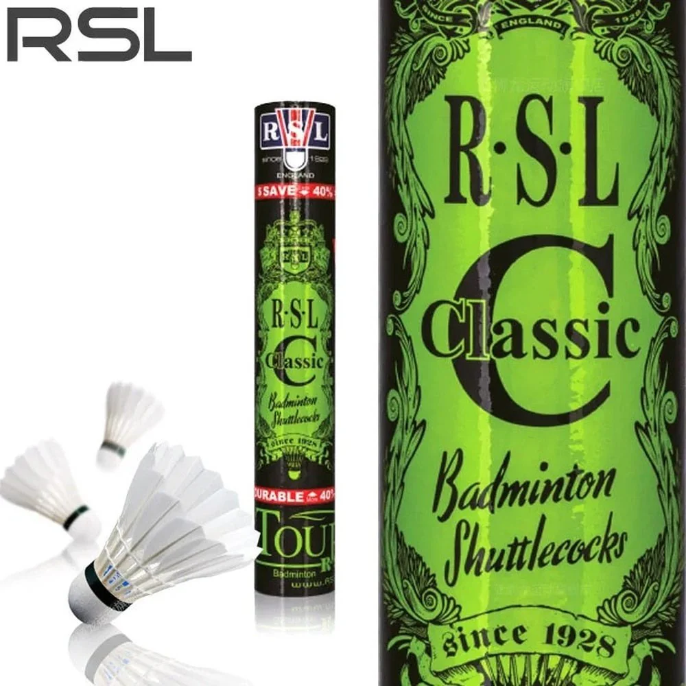 RSL Classic Badminton Shuttlecock Goose Feather Top Class For Tourney - Image 2