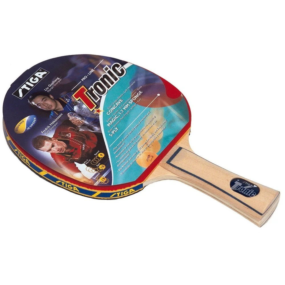 CLEARANCE SALE STIGA 1 STAR Table Tennis Bat 5 Layers Wooden (TRONIC/FORCE/TROPHY) - Image 4