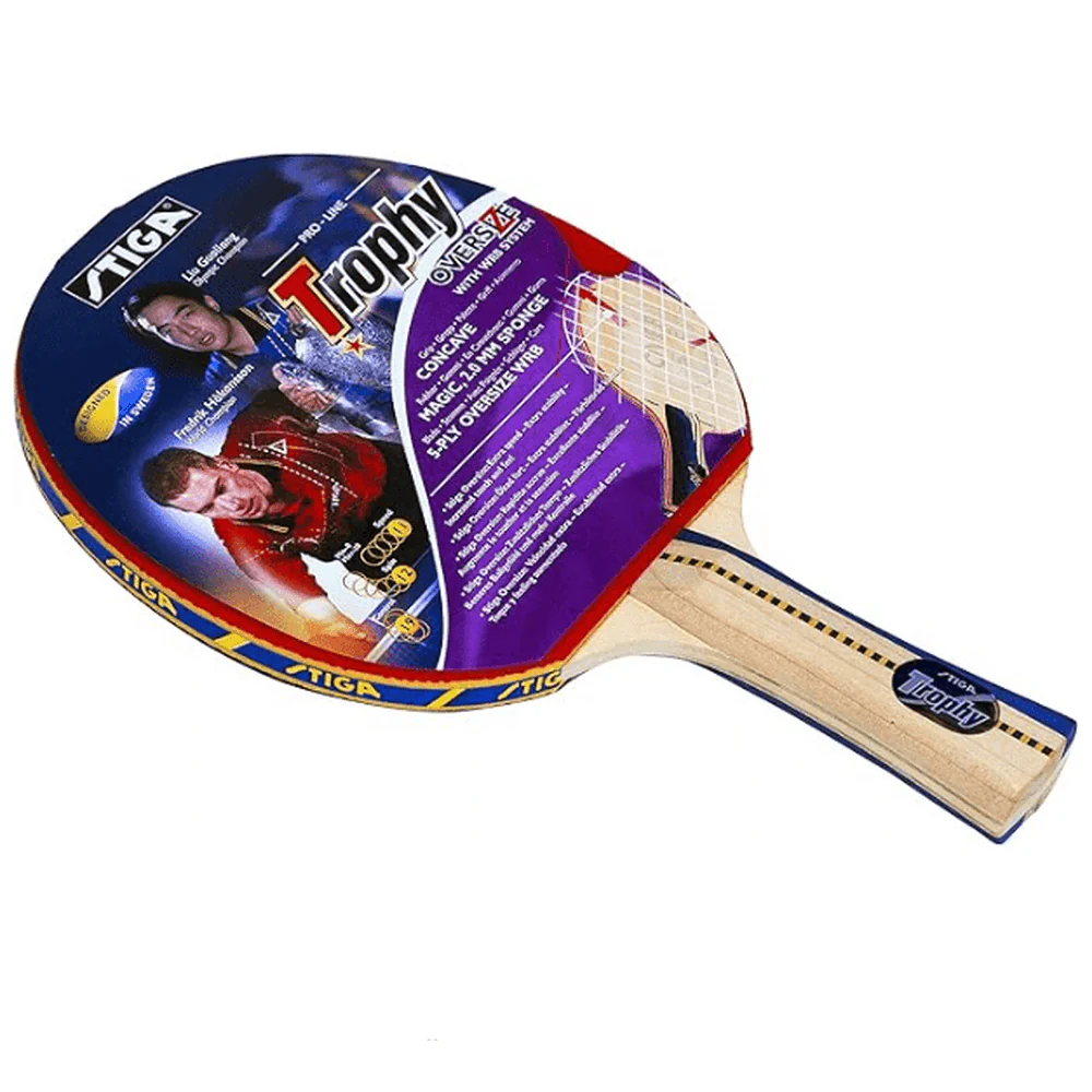 CLEARANCE SALE STIGA 1 STAR Table Tennis Bat 5 Layers Wooden (TRONIC/FORCE/TROPHY) - Image 5