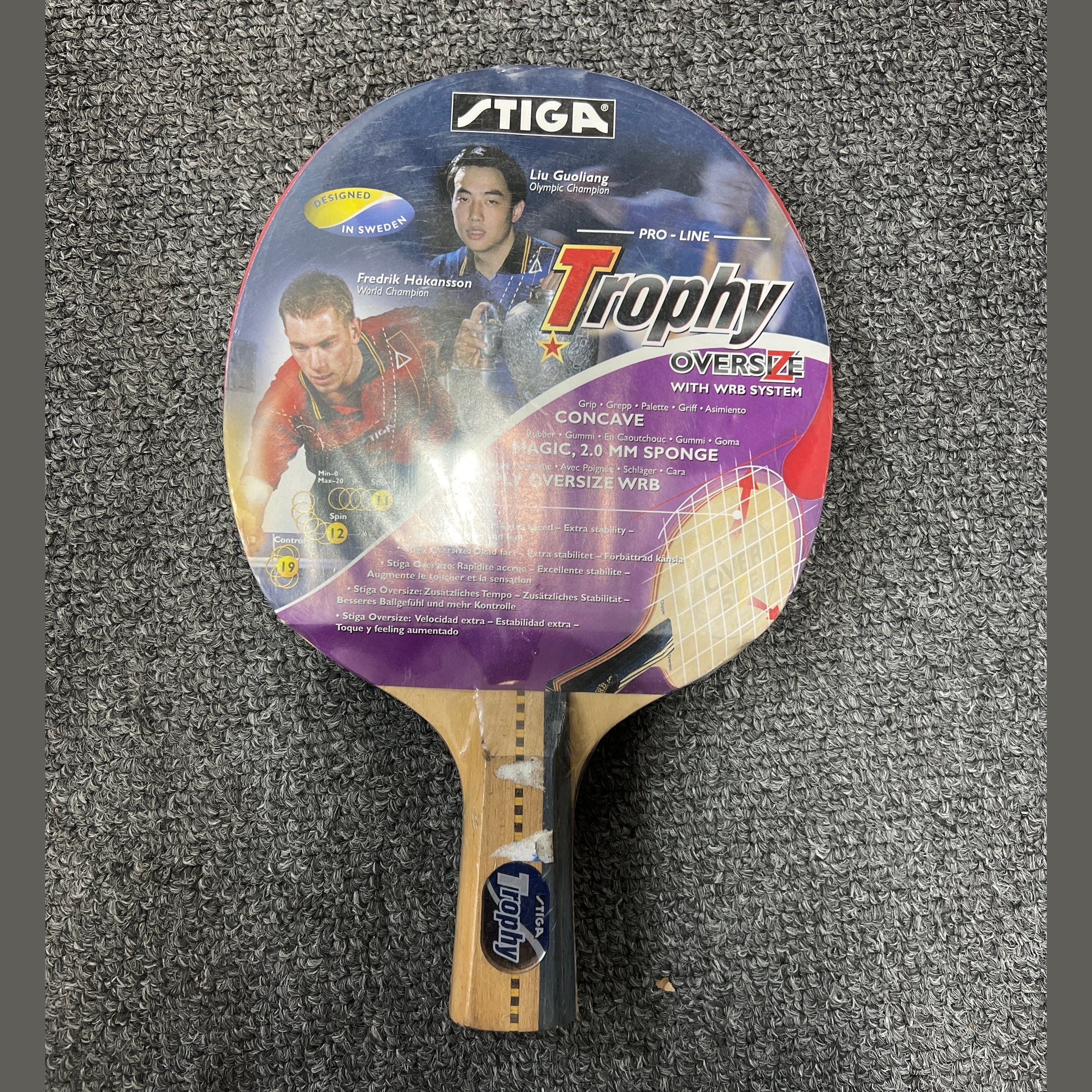 CLEARANCE SALE STIGA 1 STAR Table Tennis Bat 5 Layers Wooden (TRONIC/FORCE/TROPHY) - Image 8