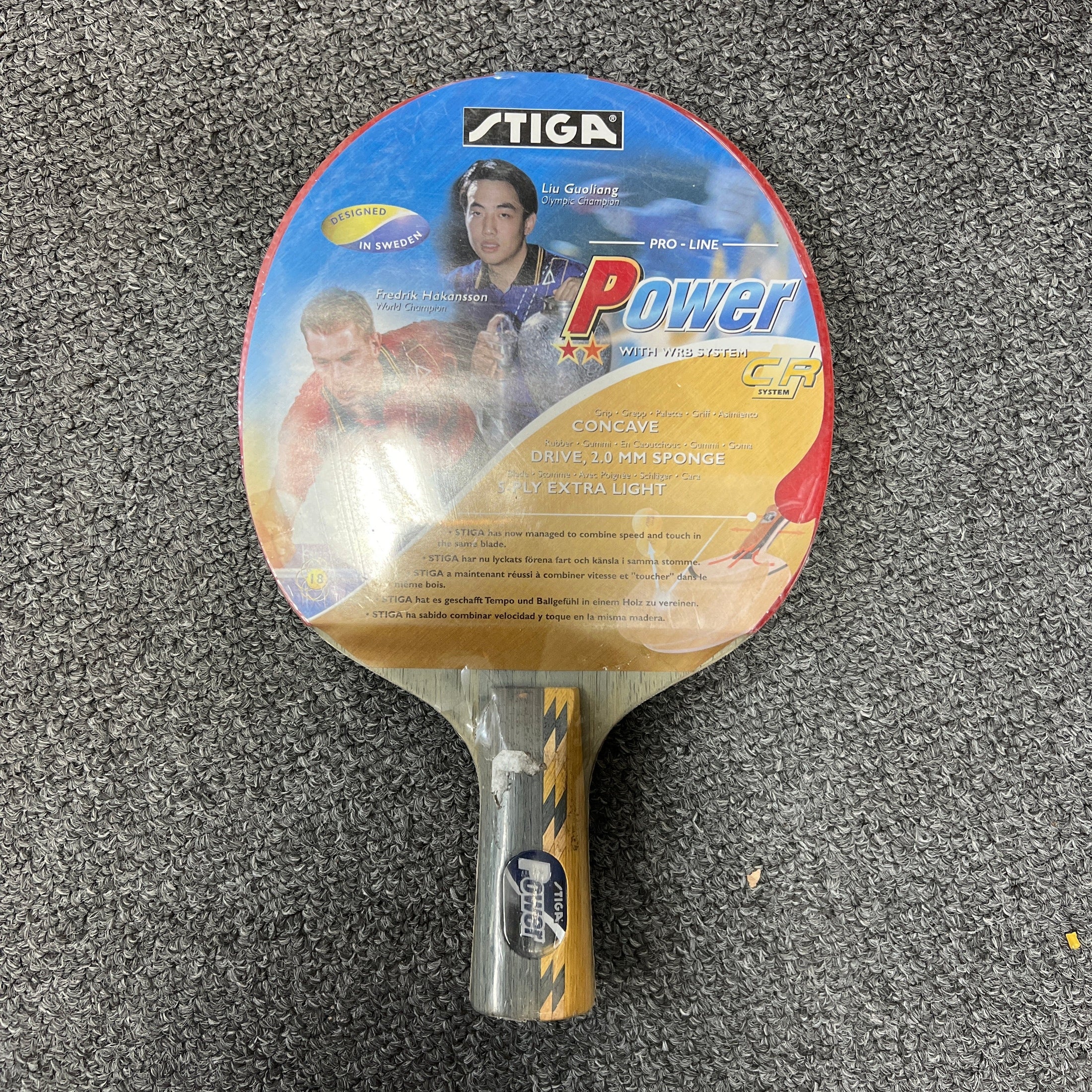 CLEARANCE SALE STIGA 2 STAR Table Tennis Bat 5 Layers wooden(Target/Power/Scorpio/Spectra/Warrior) - Image 6