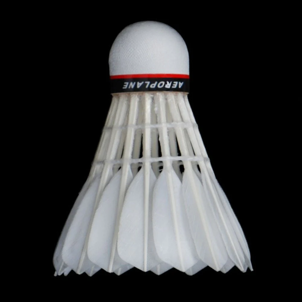 Aeroplane EG1130 Goose Feather Badminton Shuttlecock 51 SPEED Black Label - Image 3