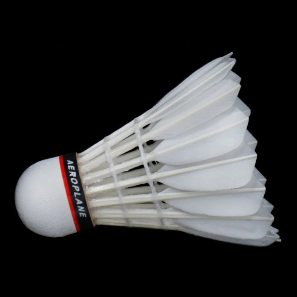 Aeroplane EG1130 Goose Feather Badminton Shuttlecock 51 SPEED Black Label - Image 6