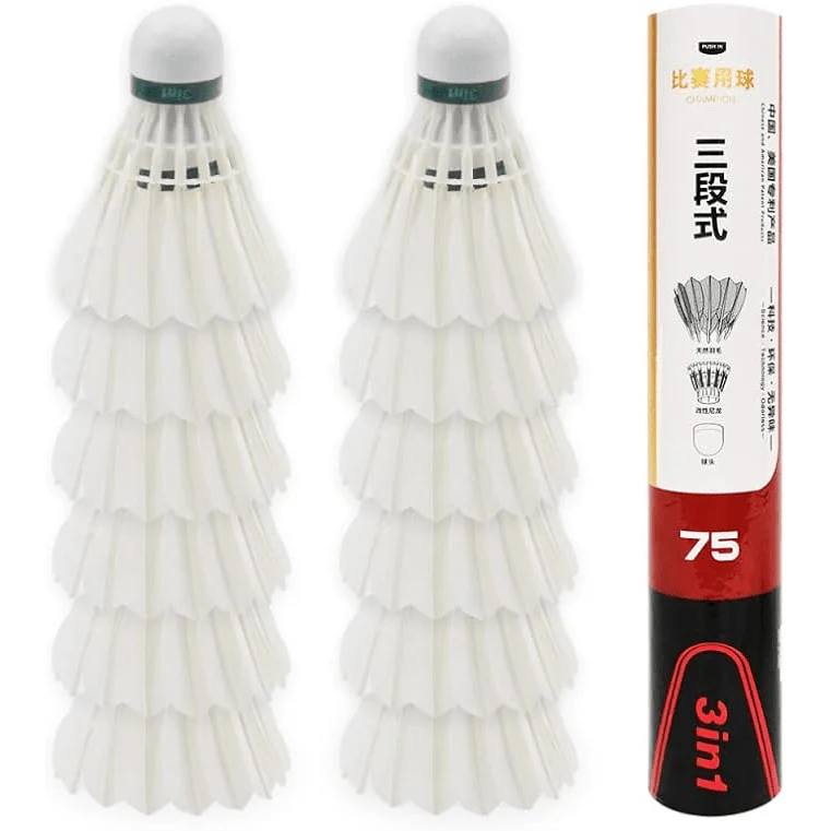 Dimas Dmantis D75 3 in 1 Game Badminton Shuttlecocks - Image 2