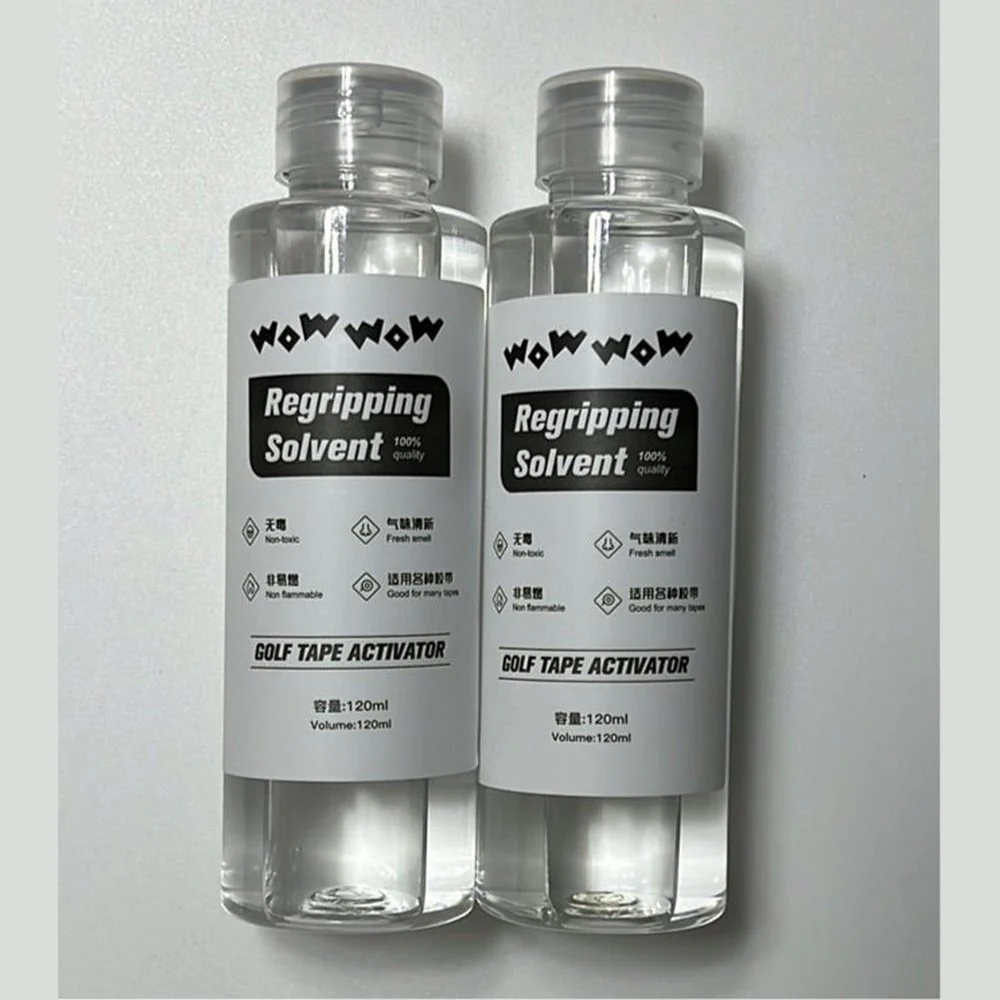 WOWWOW Golf Replacement Grip Tape Solvent Solution Bottle Activator Pump Spray 120ml - Image 3