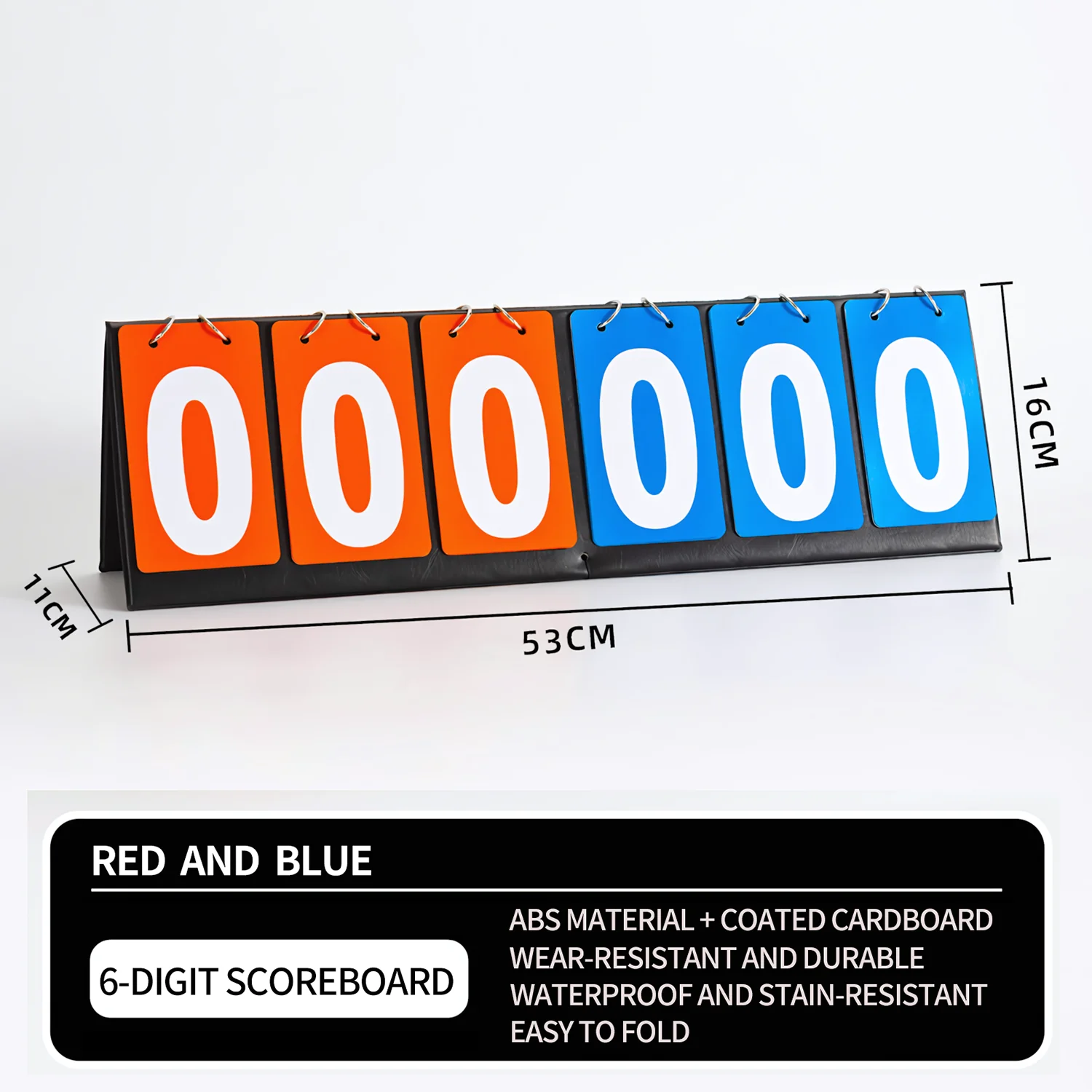 SPP 6 Digits Scoreboard Sports Scoreboards for Tennis Basketball Badminton - Image 3