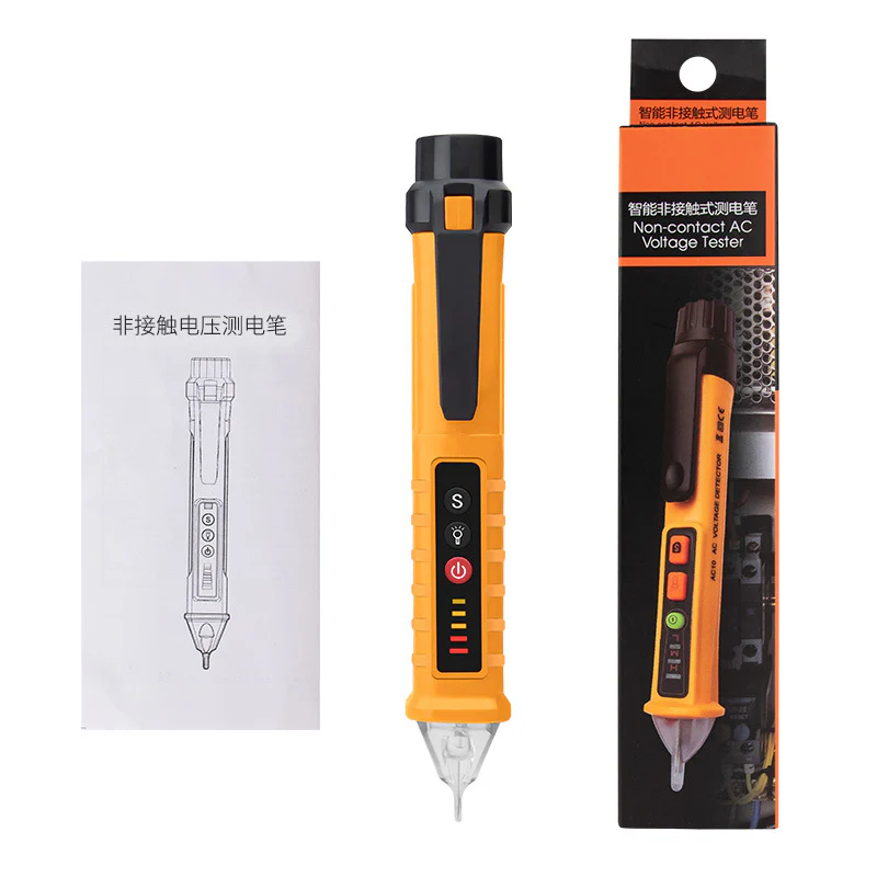 Non-Contact Voltage Detector Digital Electrical Pen Live Wire Tester,VD802