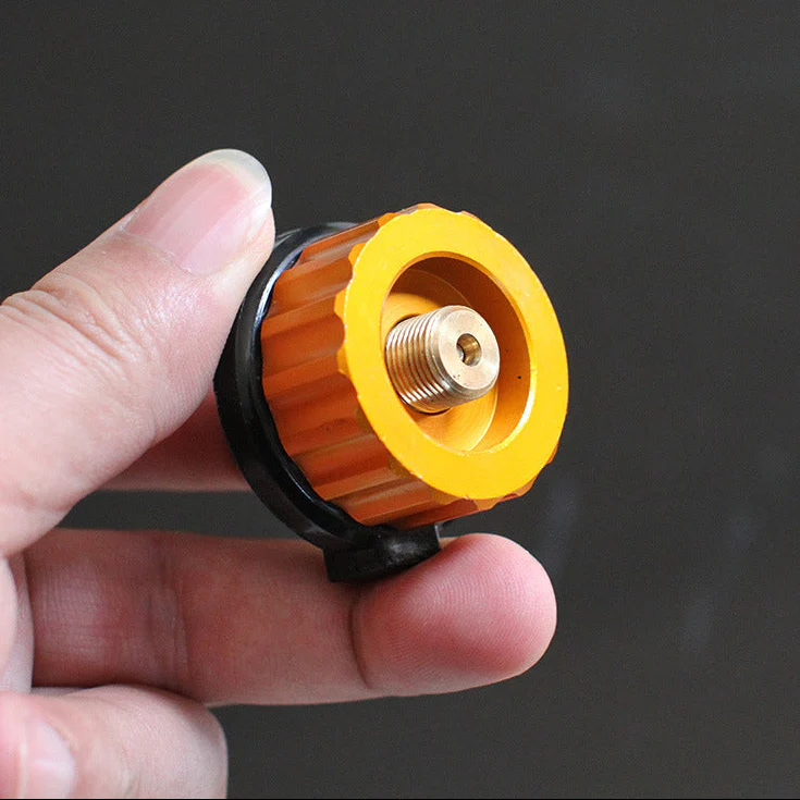 Aluminum Alloy Propane Tank Adapter - 1/5 Turn Lock Auto Shut-Off for Camping Stoves (Outdoor Use) - Image 5