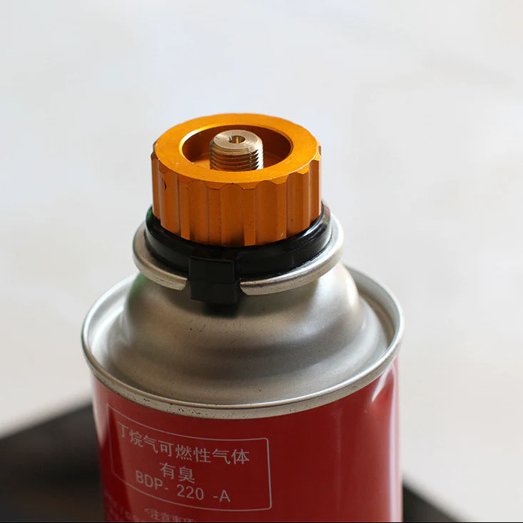 Aluminum Alloy Propane Tank Adapter - 1/5 Turn Lock Auto Shut-Off for Camping Stoves (Outdoor Use) - Image 7