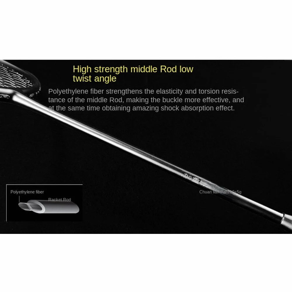 KEYACE Badminton Overweight Trainer Practice Professional Training Racket (180g-200g) - Image 8