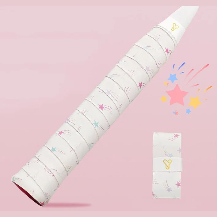 SP x SPORT Badminton & Tennis Grip - Printed Design, Sticky, Anti - Slip, Sweat - Absorbent Grip - Image 7