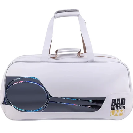 JNM Badminton Sport Bag(BAG - 001TP) Large Capacity 9PC(Transparent Style)