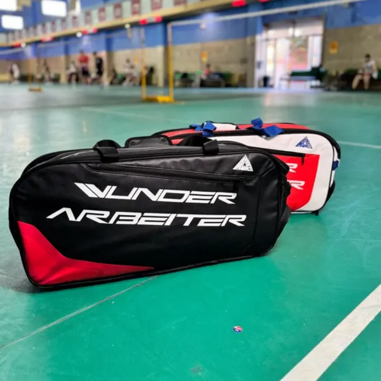 IVUNDER ARBEITER Badminton Sport Bag(WABAG001) Black and Red 9PC - Image 2