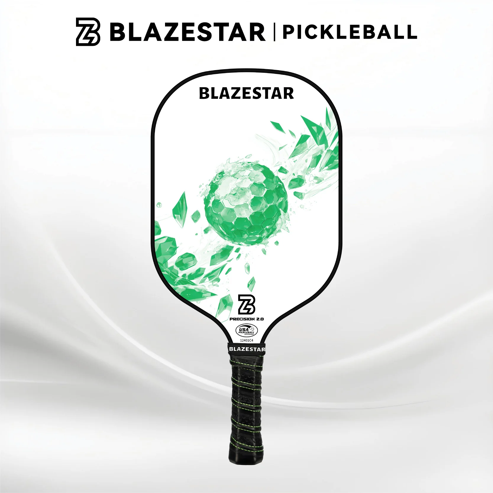 BLAZESTAR Professional Pickleball Paddle - Ice Hockey Series - Fiberglass Paddle - Image 10