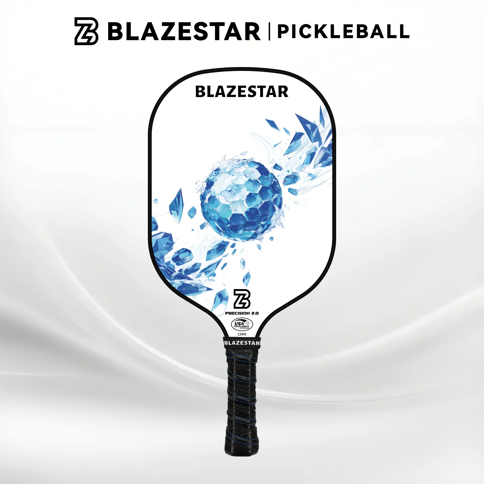 BLAZESTAR Professional Pickleball Paddle - Ice Hockey Series - Fiberglass Paddle - Image 6