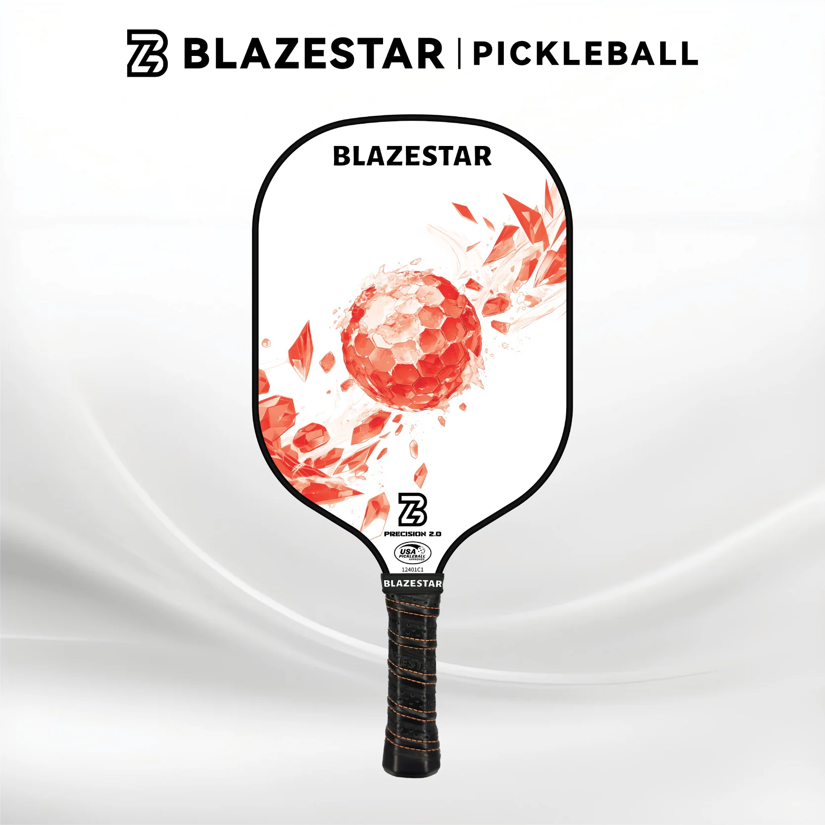 BLAZESTAR Professional Pickleball Paddle - Ice Hockey Series - Fiberglass Paddle - Image 7