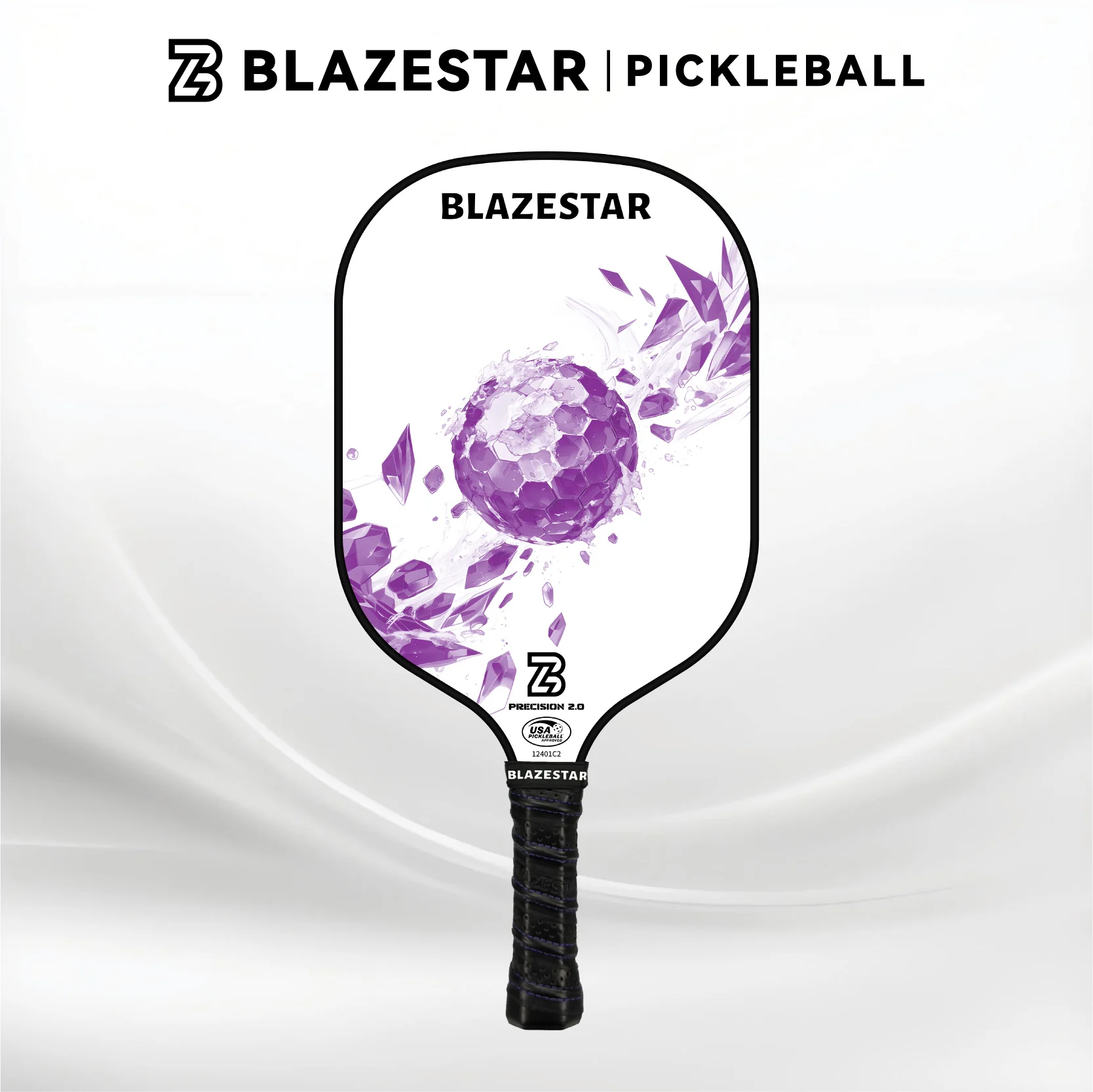 BLAZESTAR Professional Pickleball Paddle - Ice Hockey Series - Fiberglass Paddle - Image 8