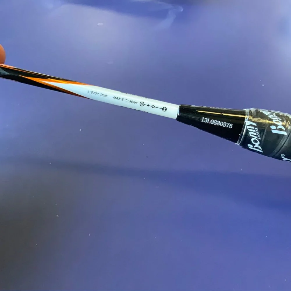 Bonny Arrow 780 Badminton Racket 3U G5 290mm 30lbs max - Image 5