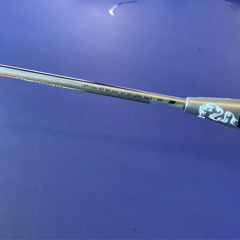 Bonny T1-armor Badminton Racket 3U G4 max 300mm 30lbs - Image 3