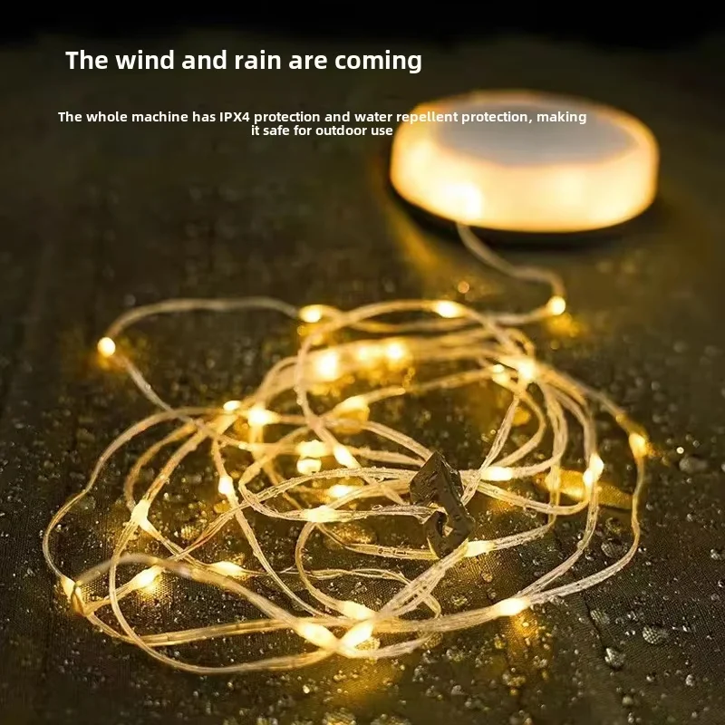 Camping Light Led Tent Light Atmosphere Ceiling Lamp Rechargeable High-endurance Led Roll