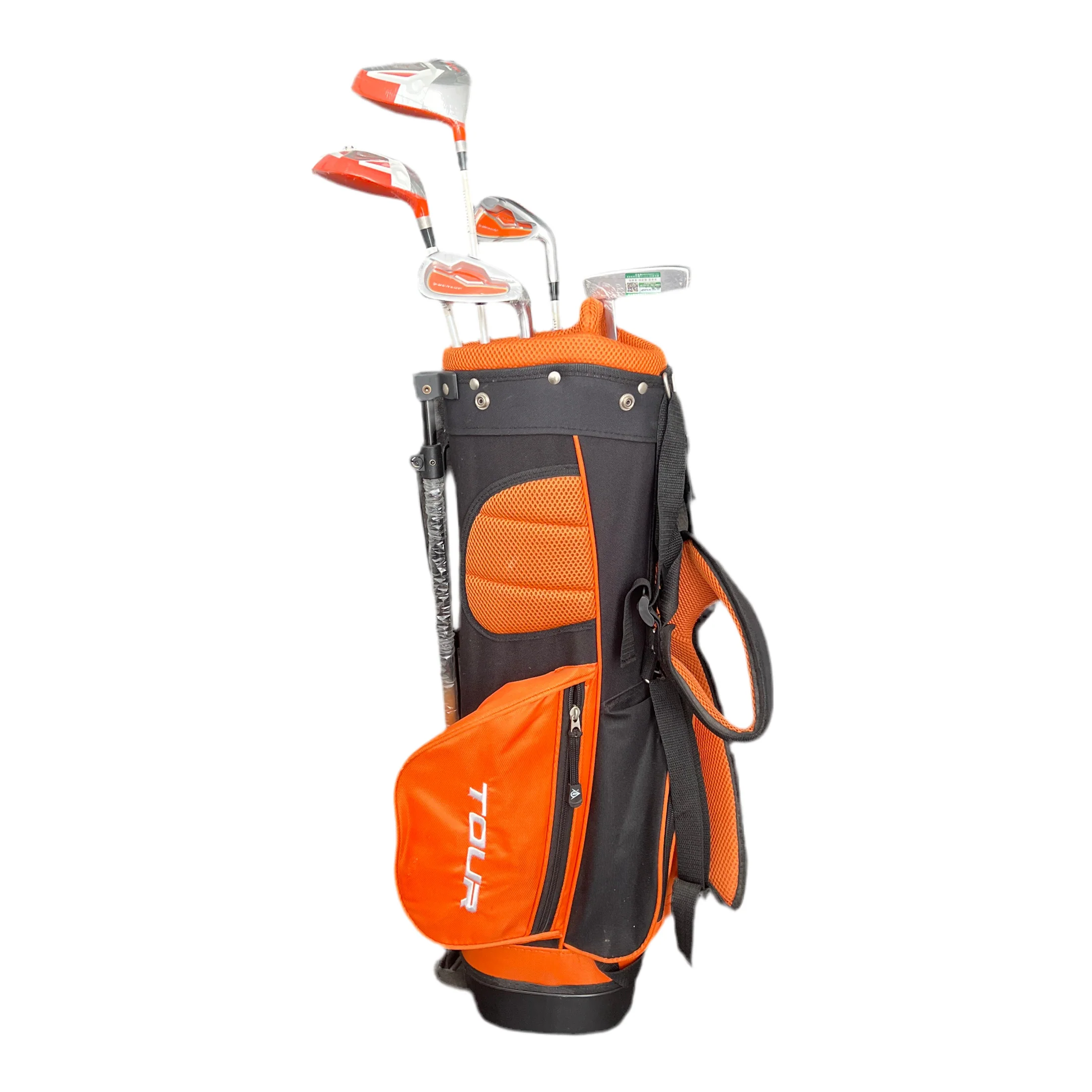 CLEARANCE SALE DUNLOP Junior'S GOLF SET D GC TOUR GR 5-8 YRS ORANGE RH 515101D(2wood, 2 iron and one push)