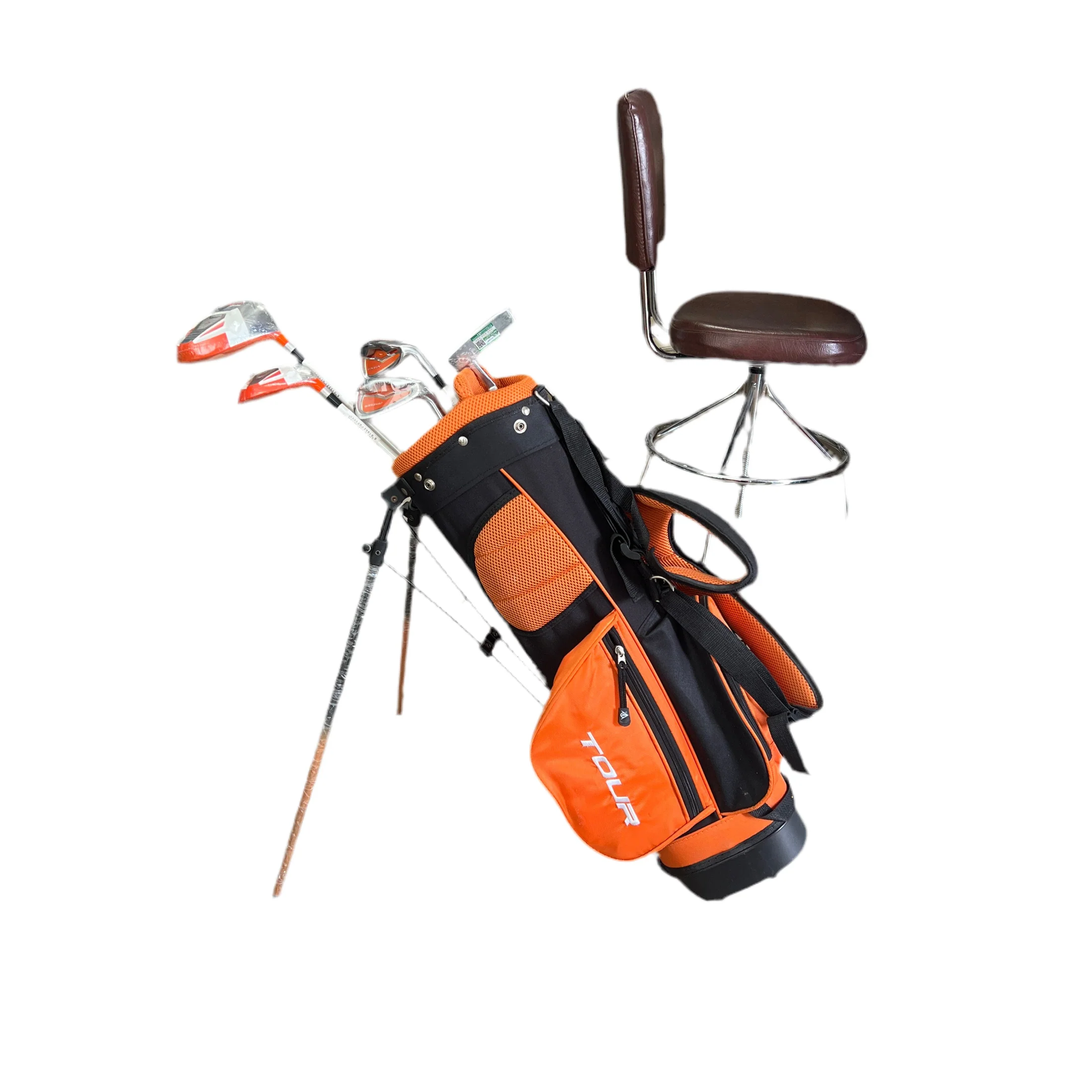 CLEARANCE SALE DUNLOP Junior'S GOLF SET D GC TOUR GR 5-8 YRS ORANGE RH 515101D(2wood, 2 iron and one push) - Image 2