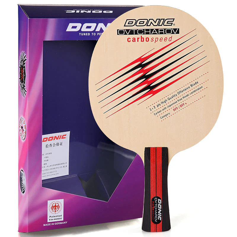 DONIC Ovtcharov Carbo Speed Offensive (85g) Table Tennis Blade - Image 6