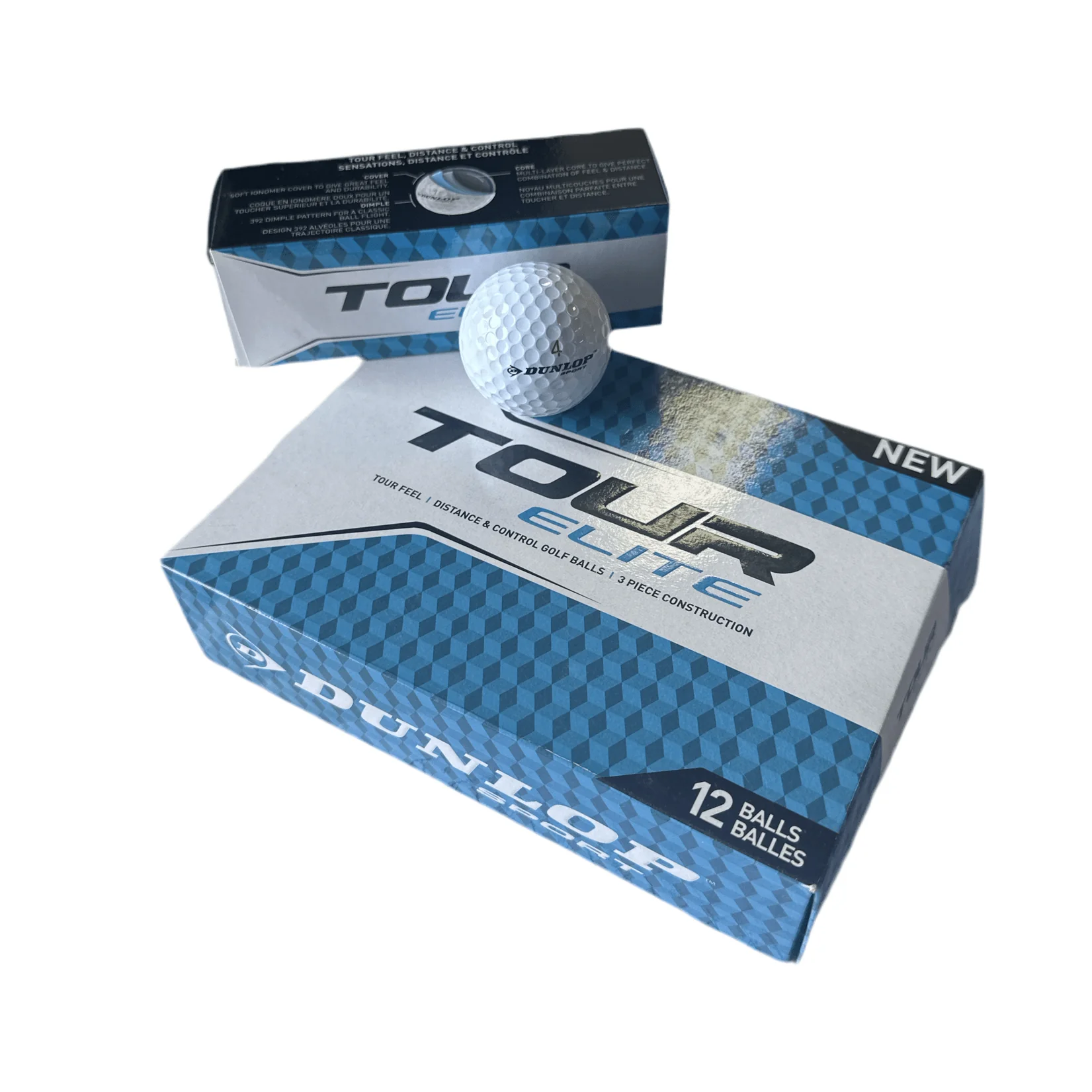 DUNLOP TOUR ELITE Golf Balls 3 Layers （3 PCS PER BOX）