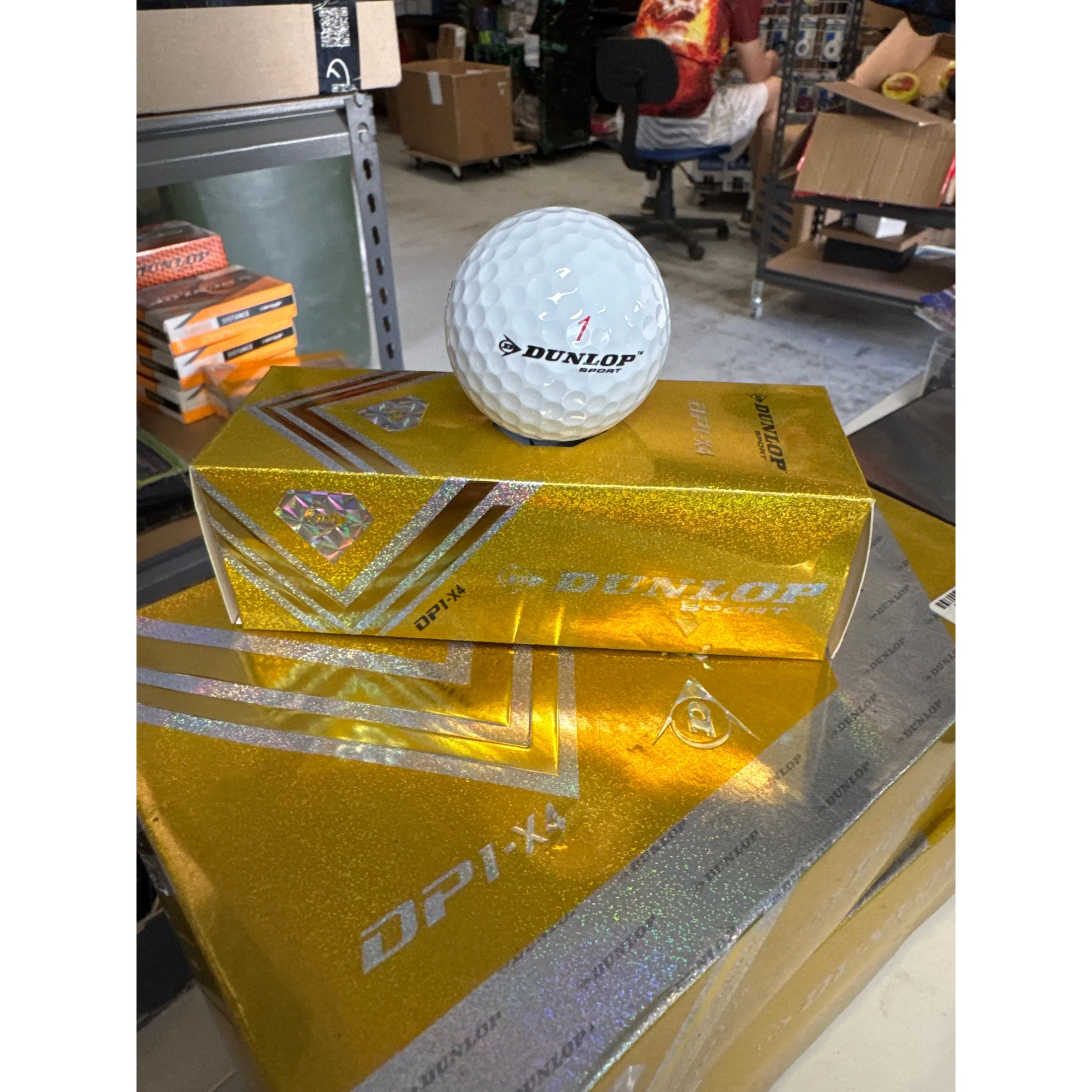 DUNLOP DP1-X4 Golf Ball (3 PCS PER BOX) - Image 3