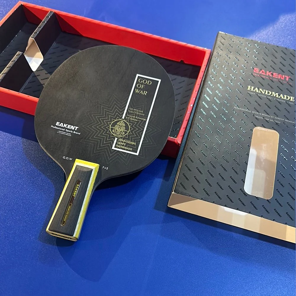 EAKENT 7 wood + 2 Carbon Table Tennis Blade - Image 2