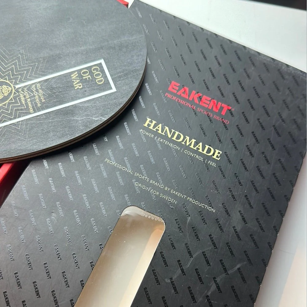 EAKENT 7 wood + 2 Carbon Table Tennis Blade - Image 3