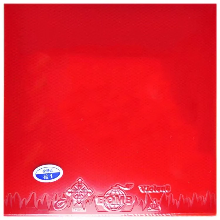 BOMB economic Violent Tension pimples in Table Tennis Rubber - Black - Image 3
