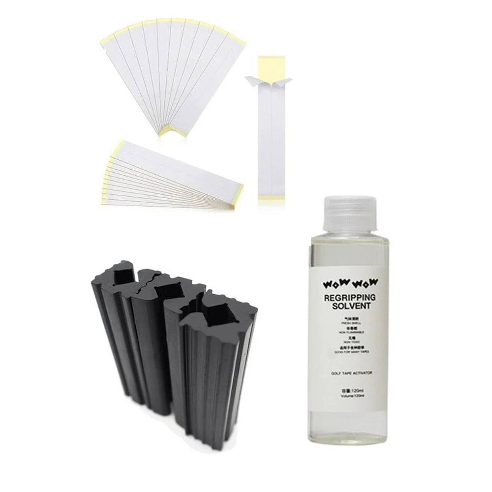 WOWWOW Golf Repair Set Regrip Kit ReGrip Clamp,tool ,Grip Tape 120ml ,Grip Solvent - Image 14
