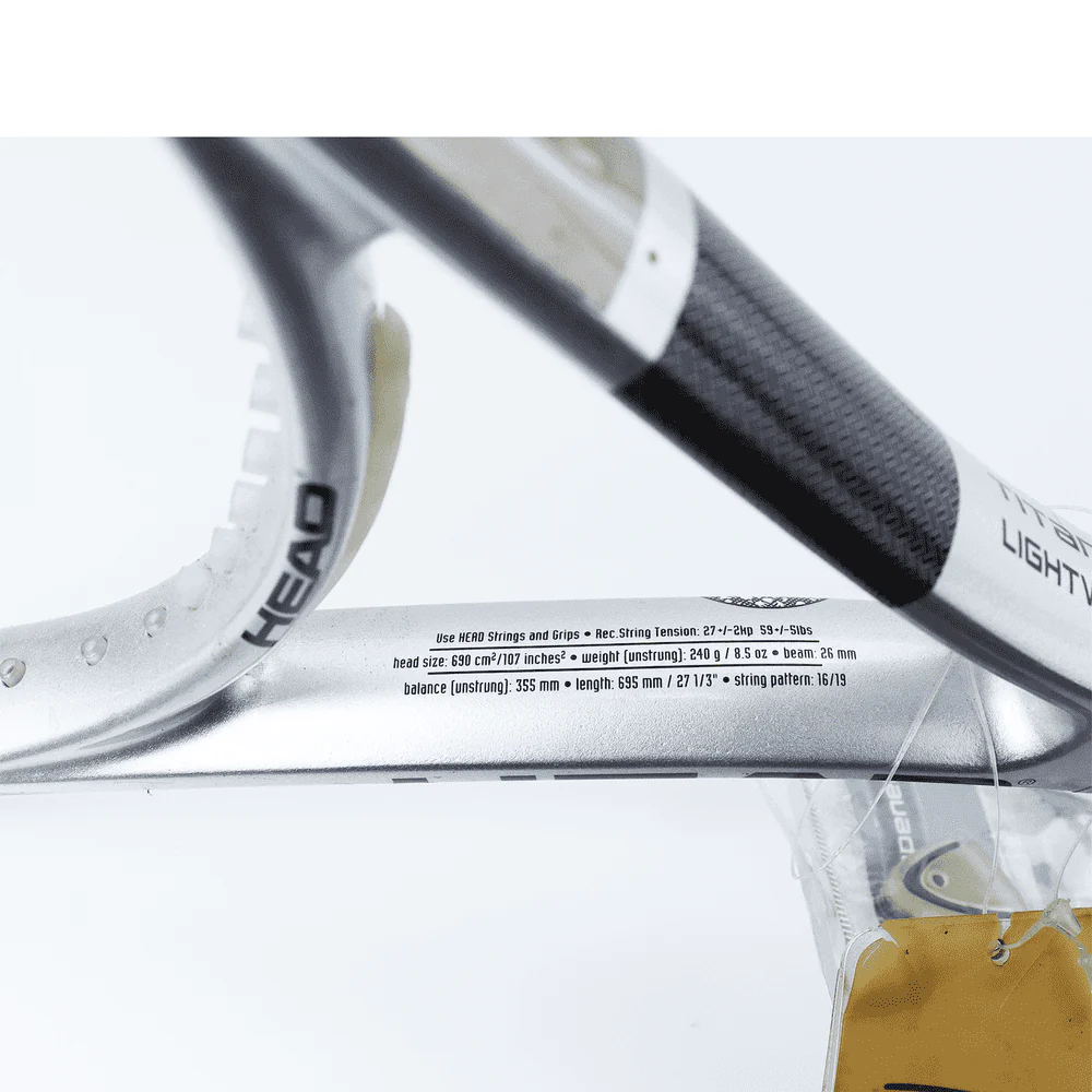 HEAD Nano Ti.S4 Tennis Racquet 4 4/1 (Same Photo Conditon ) - Image 2