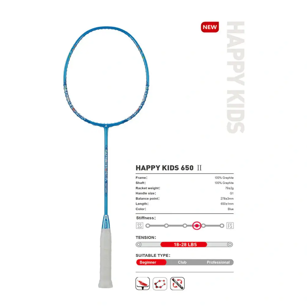 Kawasaki Badminton Rackets Kids 650 - Image 4