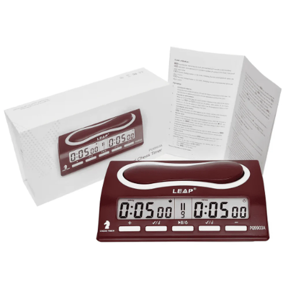 LEAP Digital Chess Timer Classic Chess Clock PQ9903A - Image 2