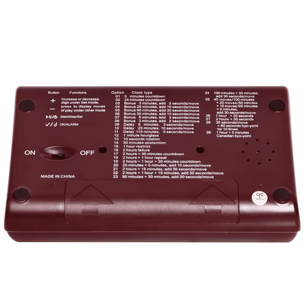 LEAP Digital Chess Timer Classic Chess Clock PQ9903A - Image 4