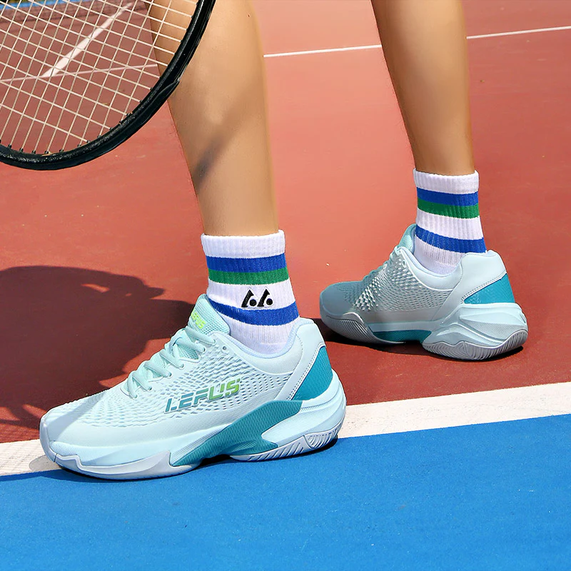 LEFUS Professional Non-Slip Tennis Shoes, Breathable KPU Mesh Sneakers with MD Rubber TPU Sole for Outdoor Sports L033 - Image 21
