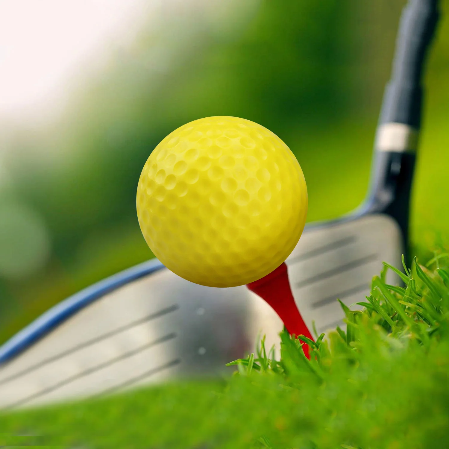 SPP Limited Flight Foam Golf Practice Balls 42mm - Realistic Feel Durable for Backyard Indoor Outdoor Practice - Image 6