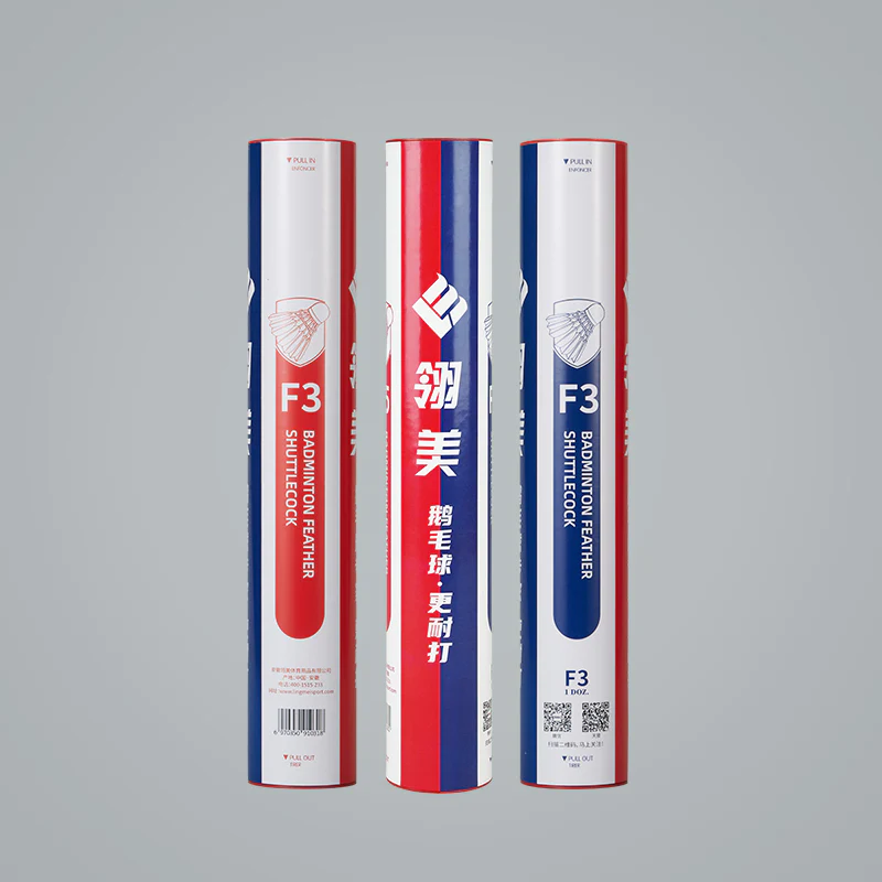 LINGMEI LING MEI 12 PCS F3 Badminton Goose Feather Badminton Shuttlecock