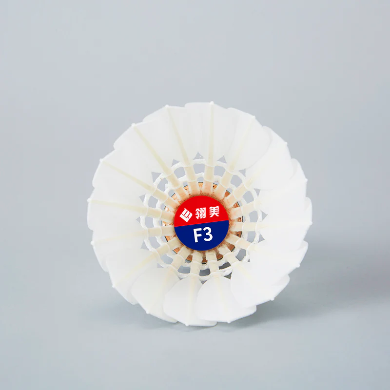 LINGMEI LING MEI 12 PCS F3 Badminton Goose Feather Badminton Shuttlecock - Image 3