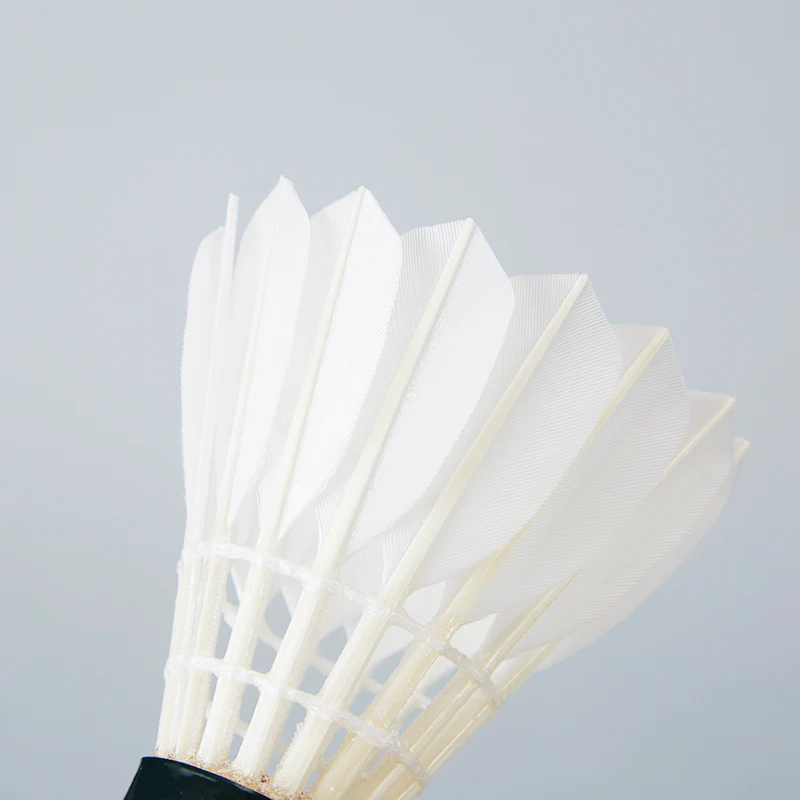 LINGMEI LING MEI 12 PCS F3 Badminton Goose Feather Badminton Shuttlecock - Image 4