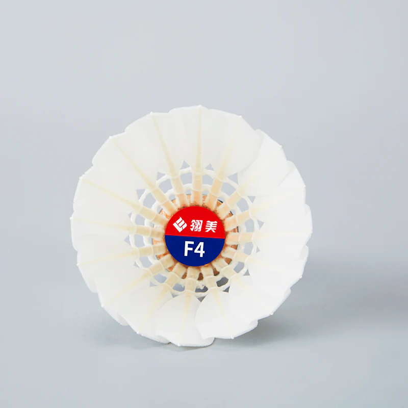 LINGMEI LING MEI 12 PCS F4 Badminton Goose Feather Badminton Shuttlecock - Image 4