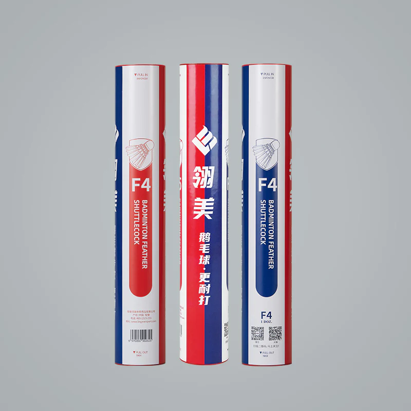 LINGMEI LING MEI 12 PCS F4 Badminton Goose Feather Badminton Shuttlecock - Image 5