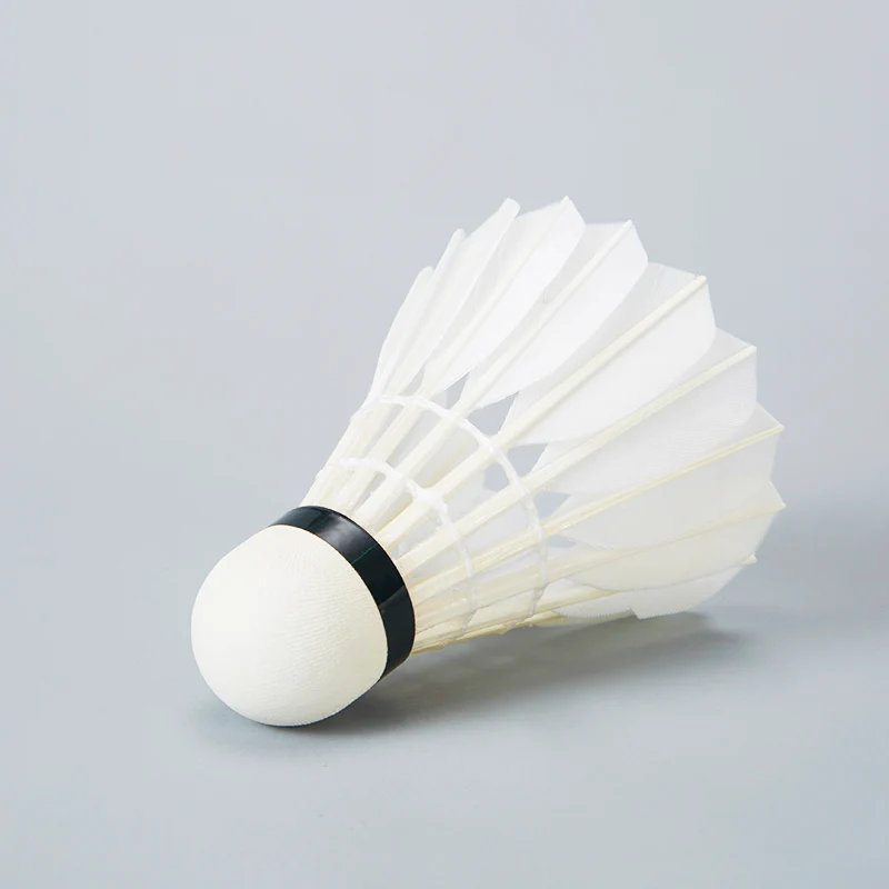 LINGMEI LING MEI 12 PCS F5 Badminton Goose Feather Badminton Shuttlecock - Image 4