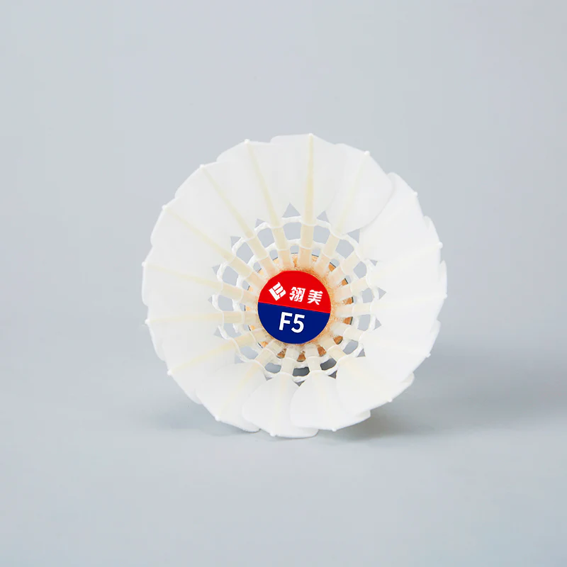 LINGMEI LING MEI 12 PCS F5 Badminton Goose Feather Badminton Shuttlecock - Image 5