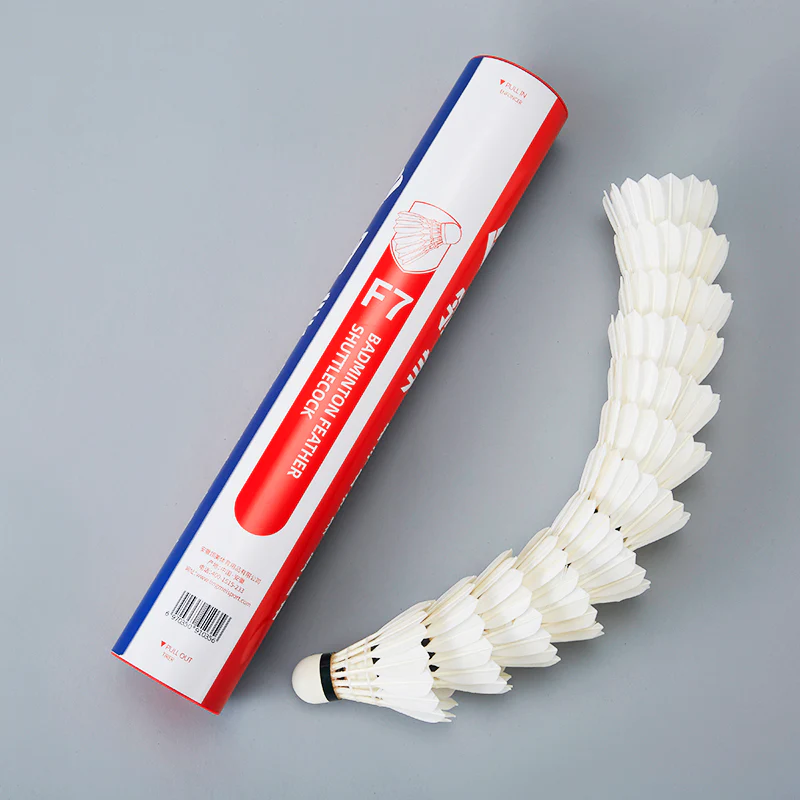 LINGMEI LING MEI 12 PCS F7 Badminton Goose Feather Badminton Shuttlecock - Image 2